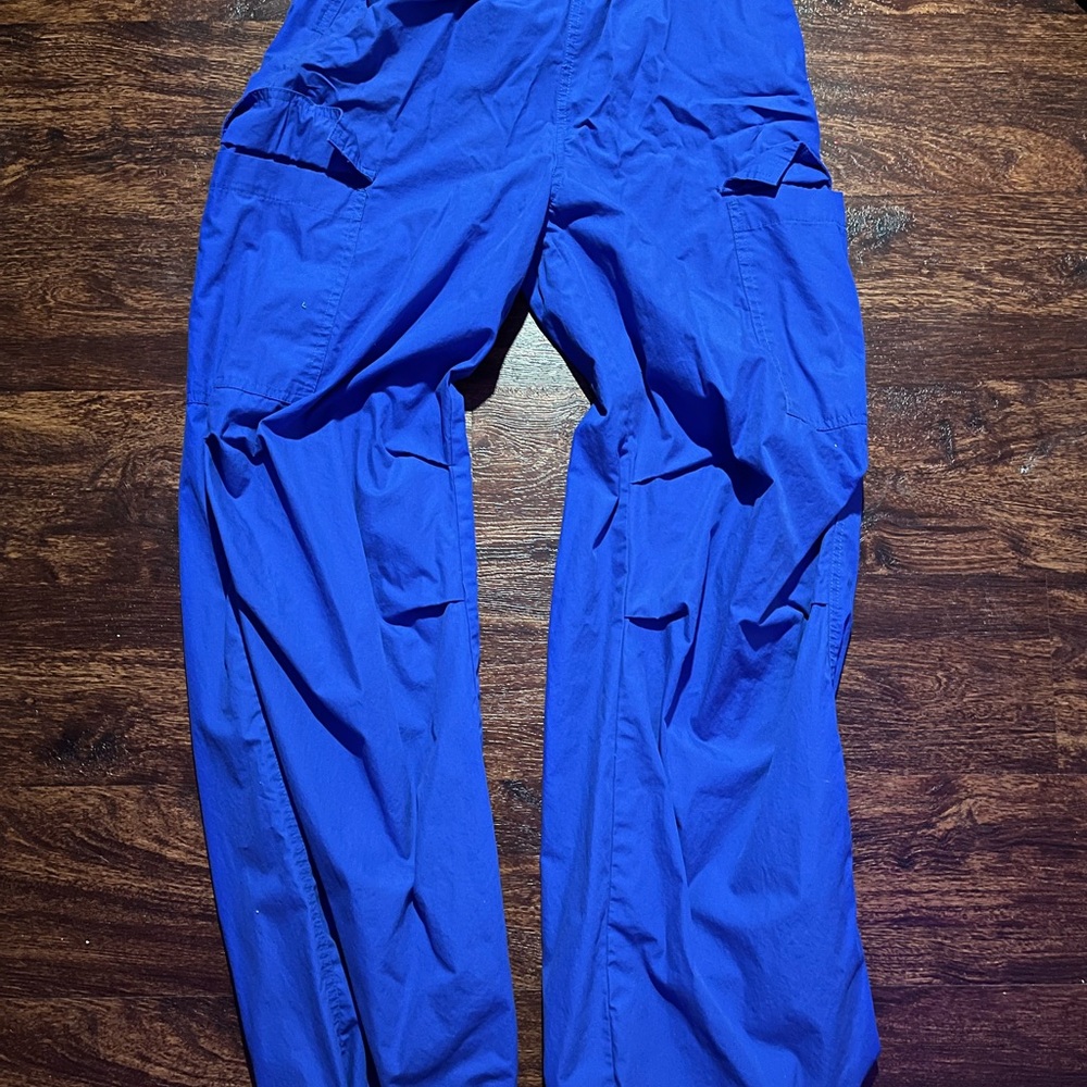 Womens's Blue Cargo Pants